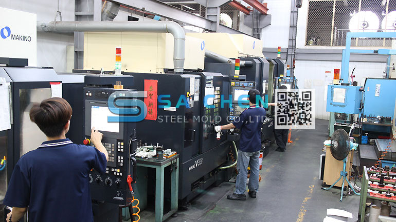 SA CHEN-Taiwan plastic mold manufacture- CNC department